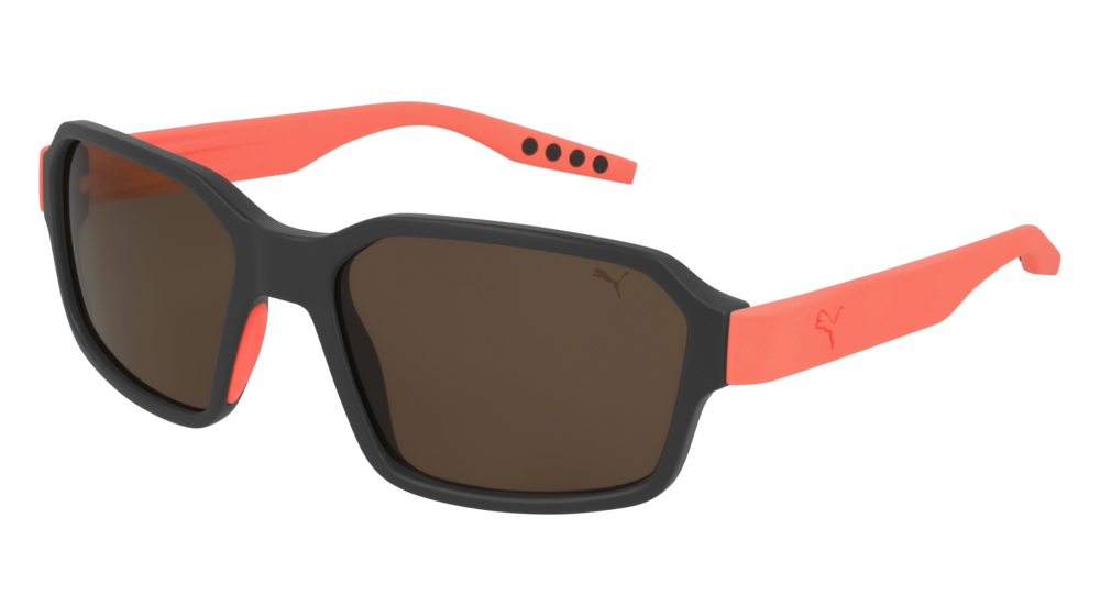 Puma PU0265S-002 57 Sunglass INJECTION